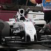 The damaged Williams FW36 of Felipe Massa