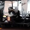 Williams FW36 rear wing and exhaust detail