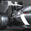 Sauber C33 rear wing detail