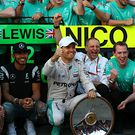 Race winner Nico Rosberg