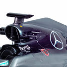 Mercedes F1 W07, airbox detail