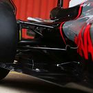 Haas VF-17 rear suspension detail
