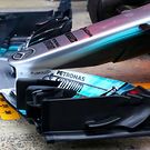 Mercedes AMG F1 W08 front wing