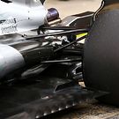 Mercedes AMG F1 W08 rear suspension