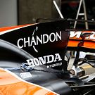 McLaren MCL32 engine cover T-Wing