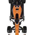 McLaren MCL32 top view