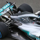 Mercedes AMG F1 W08 rear end detail