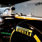 Sahara Force India F1 VJM10 - Pirelli tyre