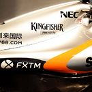 Sahara Force India F1 VJM10 engine cover