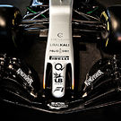 The Sahara Force India F1 VJM10 front wing detail