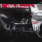 Alfa Romeo Sauber C37 rear wing detail