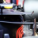 Red Bull Racing RB14 sidepod detail