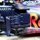 Red Bull Racing RB14 sidepod detail