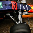 Red Bull Racing RB14 front suspension detail