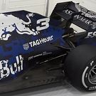 Red Bull RB14  rear wing detail