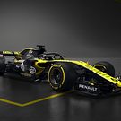 The Renault Sport F1 Team RS18 studio shot