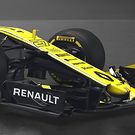 The Renault Sport F1 Team RS18 nose cone detail