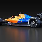 McLaren 2021 car rendering