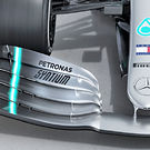 Mercedes W10 rendering - detail