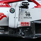 Alfa Romeo Racing C39 sidepod detail