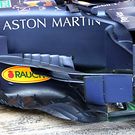 Red Bull Racing RB16 sidepod barge board detail