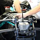 Mercedes AMG F1 W11 front suspension
