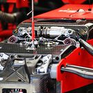 Ferrari SF1000 front suspension
