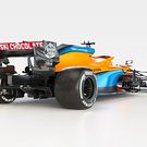 McLaren MCL35 - rear view