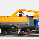 McLaren MCL35 - cockpit detail