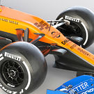 McLaren MCL35 - nose detail