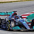 George Russell debuts Mercedes F1 W13