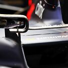 Red Bull Racing RB18 wing mirror detail