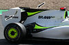 Brawn GP experimenting with shark fin
