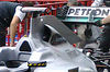 Mercedes reposition airbox behind driver's helmet