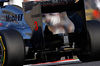 Modified diffuser on McLaren