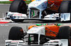 All new front wing and nose package on VJM04