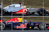 Side by side: Red Bull RB8 and McLaren MP4-27