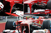 Ferrari busily testing new nose and front wing