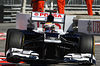 Williams test 2012 parts on FW35