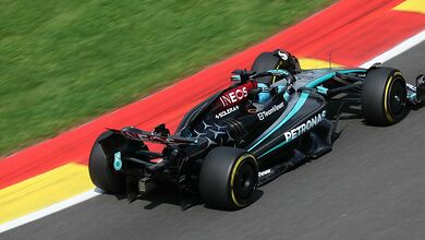 Mercedes drivers unhappy with the W15's performance at Spa