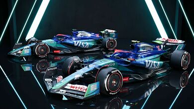 RB show off one-off  sparkling livery for Las Vegas Grand Prix